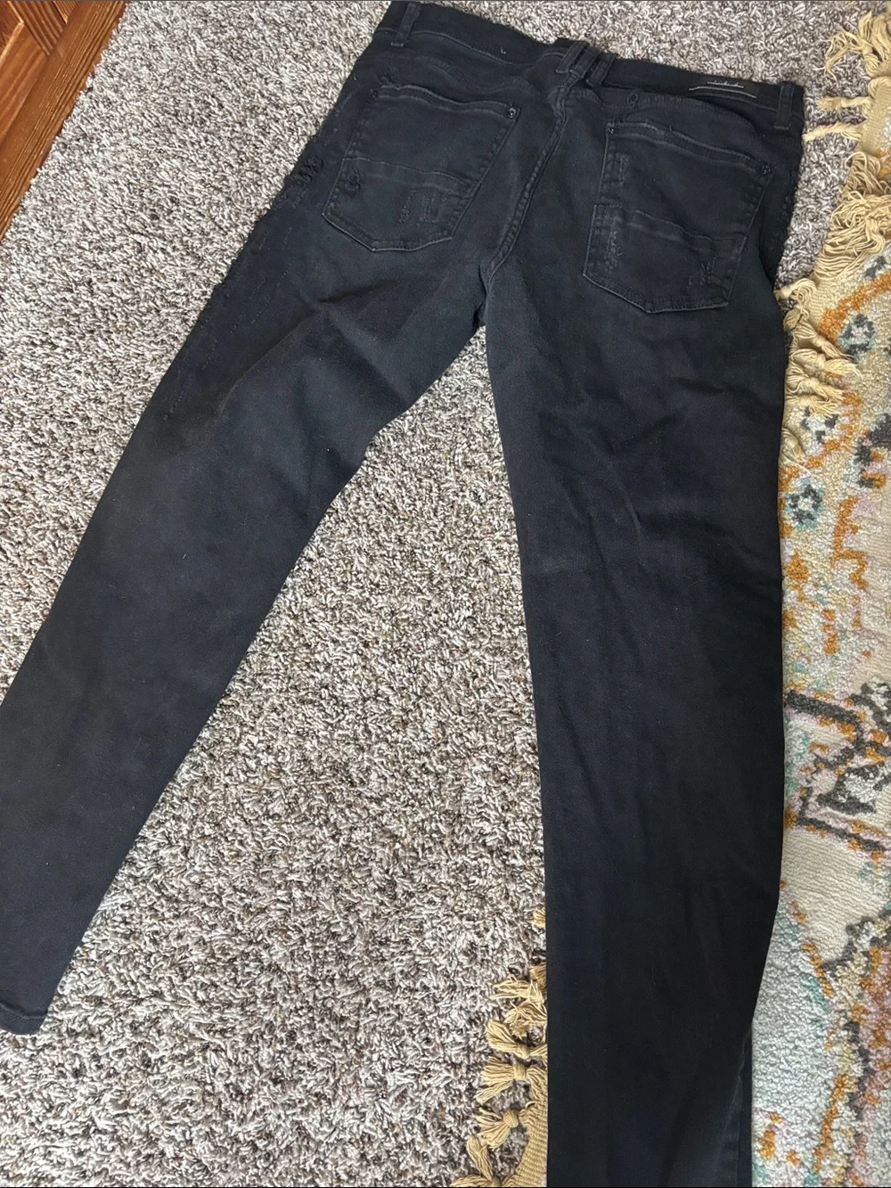 Preme Black Distressed Men’s Jeans
